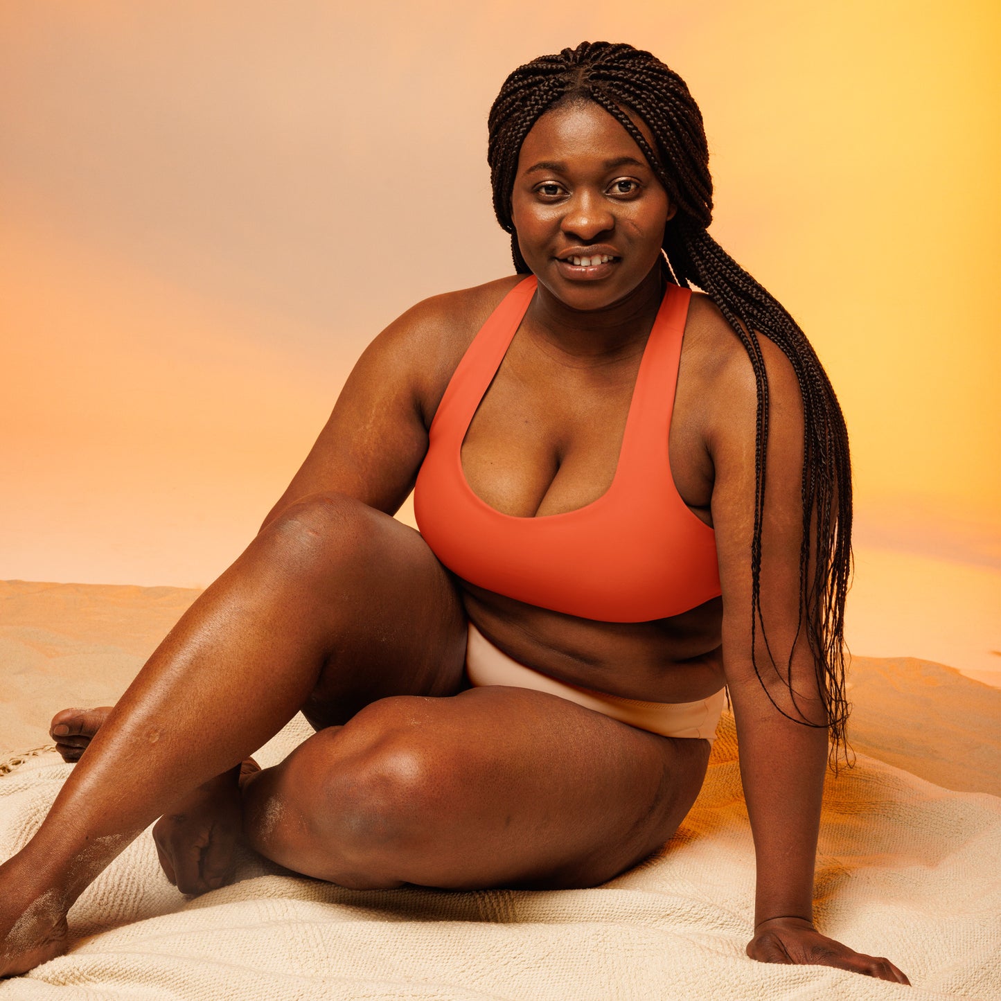 Recycled Longline Sports Bra